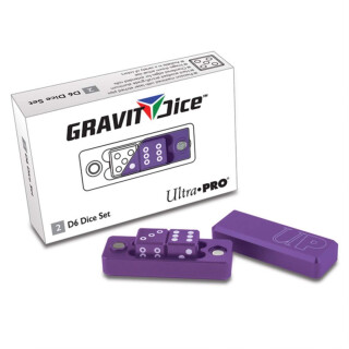D6 - 2 Dice Set Gravity Dice - Royal