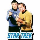 Star Trek Spock und Kirk Kühlschrankmagnet