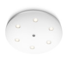 Philips LED Deckenleuchte Syma 2,5 W dimmbar, weiß,...