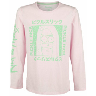 Rick and Morty - Japan Pickle Mens Longsleeve - S