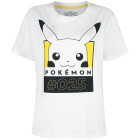 Pokémon - #025 - Womens Short Sleeved T-shirt