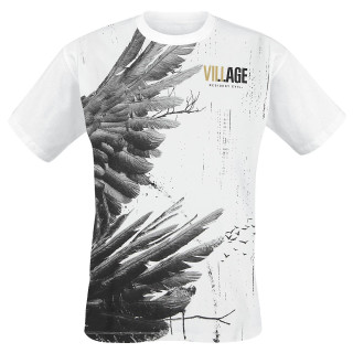 Resident Evil Village - Wings Männer T-Shirt weiß XL 100% Baumwolle Gaming