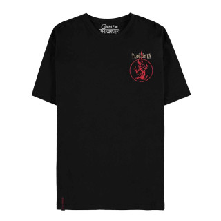 Difuzed Unisex Kinder Game Thrones GOT-House of The Dragon-Herren Männer Jungen Kurzarm T-Shirt, Black