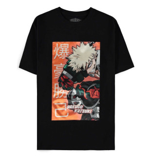 Difuzed Unisex Kinder Black My Hero Academia Bakugo Katsuki-Herren Männer Jungen Sh
