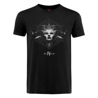 Diablo IV - Queen of The Damned Herren Männer Jungen Kurzarm T-Shirt