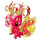 Mattel CGK42 AmiGami - AmiGami Schmetterling mit Herzlocher Bastelset