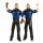 Mattel GBN57 - WWE Basis Actionfiguren (15 cm) 2er-Pack Sunil Singh & Samir Singh, Spielzeug ab 6 Jahren