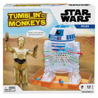 Mattel Games GPG65 - SOS Affenalarm Star Wars, ab 5 Jahren