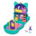 Polly Pocket GTM61 - Drehspaß-Schatulle Katze, zwei Spieloberflächen durch Umklappfunktion, Katzenfigur, Spielzeug ab 4 Jahren