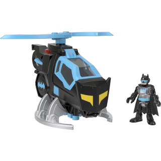 Fisher-Price Imaginext GYC72 - DC Super Friends Batcopter, 1 Spielzeug-Helikopter mit 1 Batman-Figur, für Kinder von 3 bis 8 Jahren