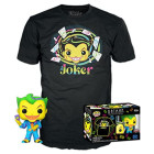 Funko Pop! & Tee: DC - Joker - (BKLT) - Large - (L) -...