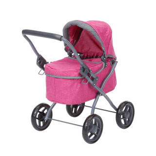 Knorrtoys 63331 - Puppenwagen Mini Lili - berry