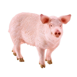 Schleich 13782 FARM WORLD Spielfigur - Schwein, Spielzeug ab 3 Jahren, 7 x 1.4 x 3.7 inch