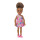 Barbie Chelsea Club – HGT07 – Puppe, 15 cm, mit Gelenken, Mädchen aus Mestizen mit rosa Blumen
