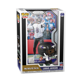 Funko Pop! Trading Cards: Lamar Jackson - NFL + Panini - Vinyl-Sammelfigur - Geschenkidee - Offizielle Handelswaren - Spielzeug Für Kinder und Erwachsene - Sports Fans - Modellfigur Für Sammler
