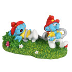 Aqua Della, Figur Schlümpfe Feuerwehrwald, 15,7 x...