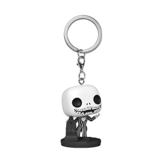 Funko Pop! Keychain: Disney The Nightmare Before Christmas 30th - Jack Skellington - Neuartiger Schlüsselanhänger - Vinyl-Minifigur Zum Sammeln - Strumpffüller - Geschenkidee - Movies Fans