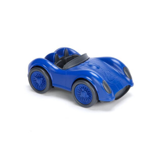 Green Toys 8671479 Rennwagen blau, Spielzeugauto, nachhaltiges Spielfahrzeug für Kinder ab 12 Monaten