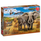 Jumbo Puzzles 18802 Animals Premium Collection –...