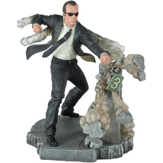 Diamond Select The Matrix Gallery Figur Agent Smith, 25 cm