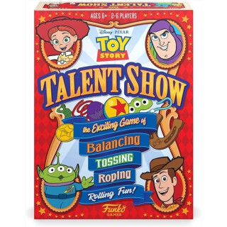 Funko Games Funko Signature : Disney Toy Story Talent Show - Light Strategy Board Game For Children & Adults (Ages 10+) - 2-4 Players - Vinyl-Sammelfigur - Geschenkidee