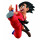 Banpresto 18852 Dragonball Son Goku Figur, 8 cm, B18737, Schwarz