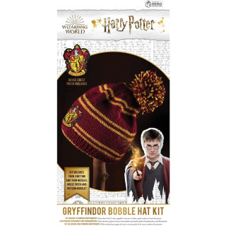 Harry Potter Strickset Mütze - Gryffindor Design