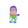 Disney 6315876823 Toy Story Chunky Buzz Lighttyear Plüschtier, 25 cm
