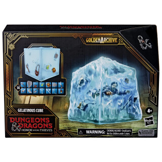 Dungeons & Dragons Ehre unter Dieben Golden Archive Gelatinous Cube Gallertwürfel, ca. 19 cm