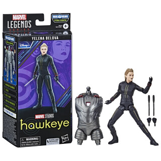 Hasbro Marvel Legends Series Yelena Belova, 15 cm große Hawkeye Action-Figur aus der Marvel Legends Series
