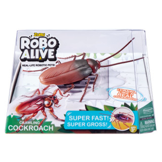 Zuru 36679 Robo Alive Kakerlake, braun
