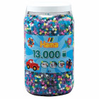 Dose mit 13000 Perlen, Mix 69
