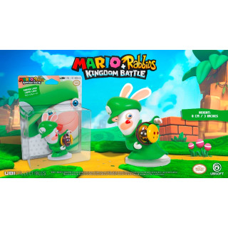 Mario & Rabbids Kingdom Battle - Figur Rabbid Luigi (8 cm)