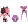 MGA 561873E7C - Pop Pop Hair Surprise 1 Figur, Puppe für Haarstyling, 3-in-1 Set, Serie 1A, sortiert, für Kinder ab 5 Jahren geeignet, ideal als Geschenk zum Geburtstag oder als Mitbringsel
