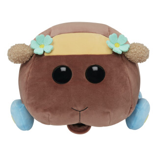MGA Entertainment 585619EUC Pui Molcar Mittelgroßes Plüschtier-CHOCO-28cm großes, Flauschiges Stofftier-Für Sammler, Jungen und Mädchen ab 3 Jahren