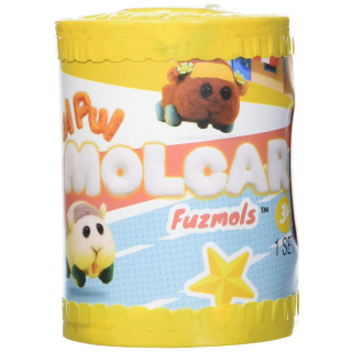 MGA Entertainment Pui Pui Molcar Figuren - 6cm beflockte Fuzmols mit bespielbarer Blindverpackung - Für Sammler, Mädchen und Jungen ab 3 Jahren