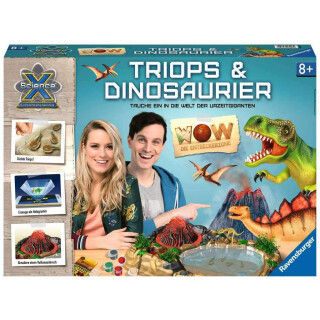 Ravensburger 18906 ScienceX Wow Triops und Dinosaurier