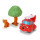Dickie Toys - Helden der Stadt, Fiona Feuerwehr Spielset, das Feuerwehrauto mit Licht, originalen Liedern, Sounds und Freilauffunktion, inkl. Sammelkarte mit Geheimcode
