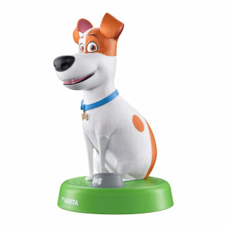 VARTA Pets Nachlicht für Kinder inkl. 3xAAA Longlife Power Batterien Taschenlampe, Orientierungslicht, Stimmungslicht für Schlafzimmer mit Touch-Sensor und An- und Ausschalt-Funktion