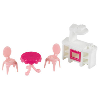 Theo Klein 5107 - Möbel-Set Princess Coralie Küche 4-teilig, Spielzeug