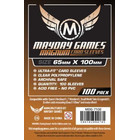 100 Mayday Magnum Ultra-Fit 65x100 Board Game Sleeves...