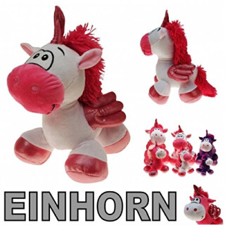 Krüger & Gregoriades 184620 - Plüsch Einhorn "Comic Fantasy", 30 cm