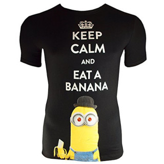 MINIONS T-Shirt Kevin: Keep Calm and EAT A Banana (L)