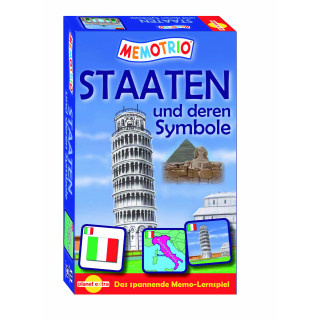Memotrio 23114 Staaten und deren Symbole