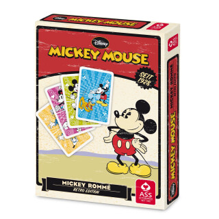 ASS Altenburger 22500200 - Disney Mickey Mouse Retro-Edition, Kartenspiel