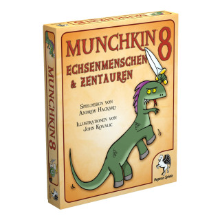 Pegasus Spiele 17218G - Munchkin 8, Echsenmenschen & Zentauren - Deutsch