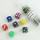 Blackfire Dice - 16mm marbled D6 in Tube (7 Dice)
