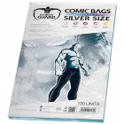 Comic Bags Resealable (Silver Size, Pack of 100)