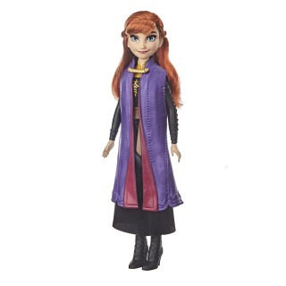 Disneys Die Eiskönigin 2 Anna Modepuppe mit Langen roten Haaren, Rock, Schuhen, Spielzeug inspiriert durch Die Eiskönigin 2