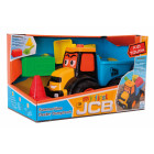 Wader 4034 - JCB Kipper Dexter mit Schaufel, Pylone und...